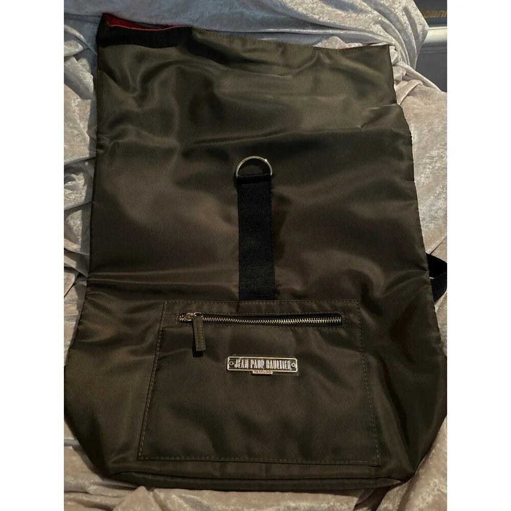 Jean Paul gaultier olive backpack - Picture 2 of 4